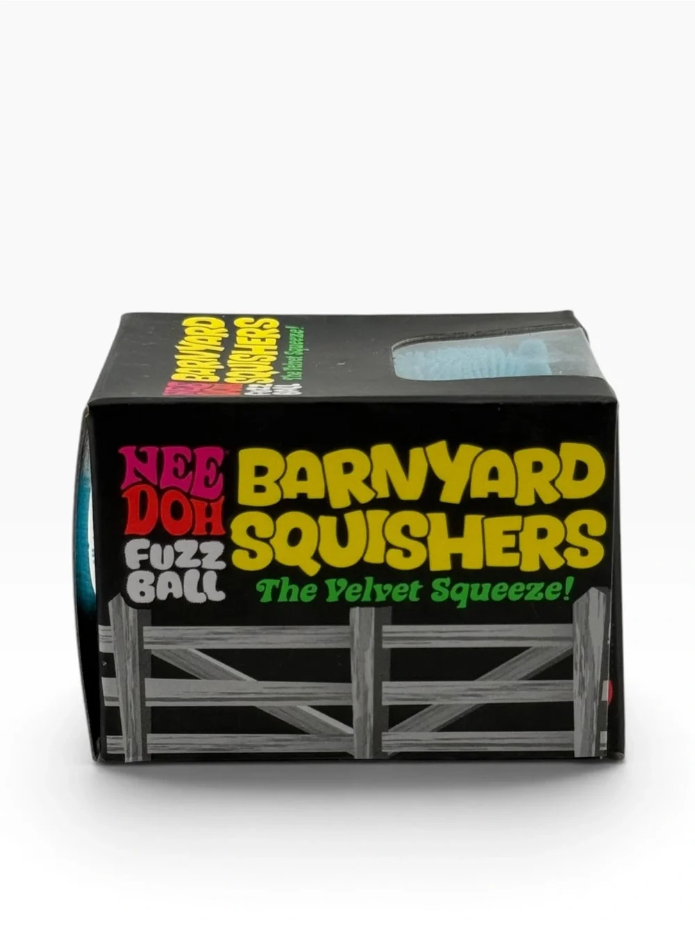 NeeDoh Fuzzball Barnyard Squisher Blue Goat